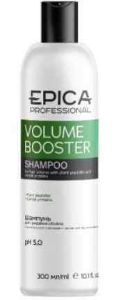 Epica Professional Шампунь для придания объёма Volume Booster, 300 мл - фото 1 - id-p167433422