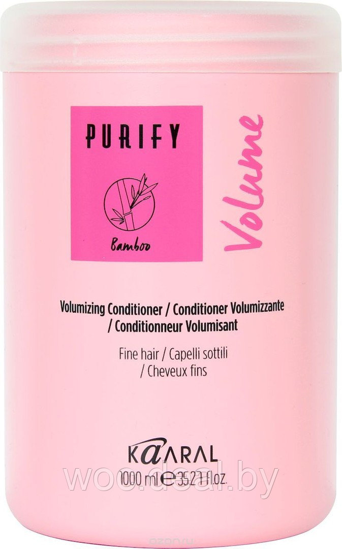 Kaaral Кондиционер для объема тонких волос Volume Purify, 1000 мл - фото 1 - id-p167430272