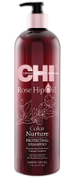 CHI Шампунь для окрашенных волос Rose Hip Oil, 355 мл