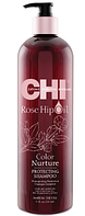 CHI Шампунь для окрашенных волос Rose Hip Oil, 739 мл