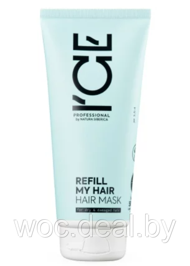 Ice Professional Маска для сухих и повреждённых волос Refill My Hair, 750 мл - фото 1 - id-p167433468