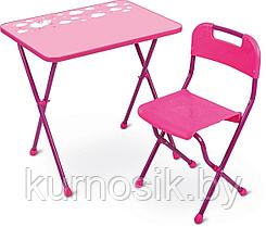 Комплект детской мебели Ника «Алина 2» с 3 до 7 лет (арт. КА2) розовый