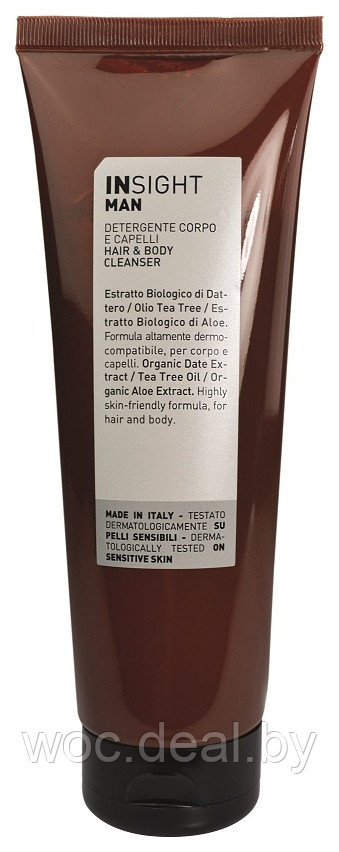 Insight Шампунь для волос и тела Hair&Body Cleanser Man, 250 мл - фото 1 - id-p167430350