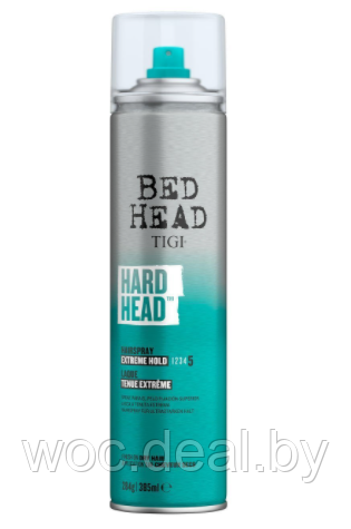 TiGi Лак для суперсильной фиксации BH Hard Head, 385 мл - фото 1 - id-p167428301