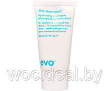 Evo Шампунь увлажняющий для волос The Therapist Hydrating Shampoo, 30 мл