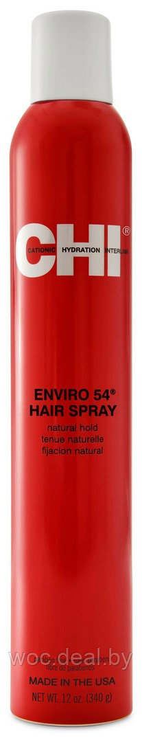 CHI Лак для волос средней фиксации Enviro 54 Hair Spray natural hold, 296 гр - фото 1 - id-p167431455