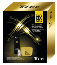Tahe Набор для поддержания эффекта процедуры "Ботокс для волос" Magic BX Gold