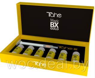 Tahe Набор Сыворотка-ботокс для волос Magic BX Gold, 1x10 мл - фото 1 - id-p167428331