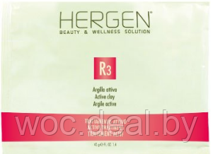 Hergen Активная глина R3 для волос и кожи головы 400 гр - фото 1 - id-p167430433