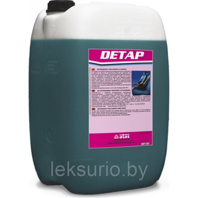 DETAP ATAS Средство для химчистки обивки салона, ковров и сидений 25 кг - фото 1 - id-p167435439