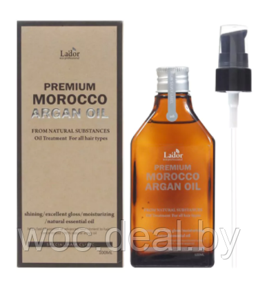 La'dor Масло для волос Аргановое Premium Morocco Argan Hair Oil 100 мл - фото 1 - id-p167433609