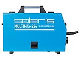 Полуавтомат сварочный Solaris MULTIMIG-226 (220В; MIG/FLUX/MMA; евроразъем; горелка 3 м), фото 8