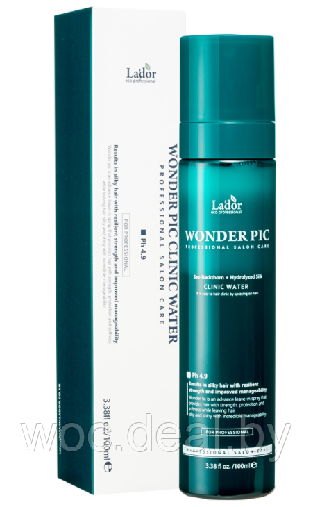 La'dor Многофункциональный спрей для волос Wonder Pick Clinic Water PH 100 мл - фото 1 - id-p167433647