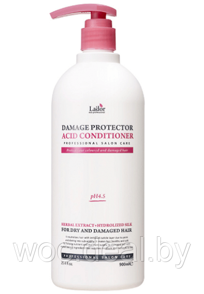 La'dor Кондиционер для волос Damaged Protector Acid Conditioner 900 мл - фото 1 - id-p167433658