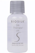 Biosilk Гель восстанавливающий для волос Silk Therapy Lite Шелковая терапия, 15 мл