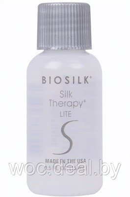 Biosilk Гель восстанавливающий для волос Silk Therapy Lite Шелковая терапия, 15 мл - фото 1 - id-p167431575