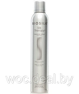 Biosilk Лак для волос сильной фиксации Silk Therapy Finishing Spray Firm Hold 284 гр - фото 1 - id-p167431581