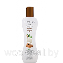 Biosilk Уход за волосами и телом 3 в 1 Silk Therapy with Organic Coconut Oil, 167 мл