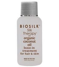Biosilk Восстанавливающий гель для кожи и волос Silk Therapy with Organic Coconut Oil, 15 мл