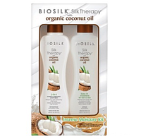 Biosilk Набор Silk Therapy with Organic Coconut Oil