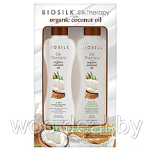 Biosilk Набор Silk Therapy with Organic Coconut Oil