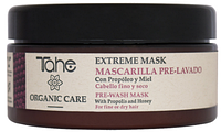 Tahe Маска перед шампунем для тонких волос Extreme Mask Pre Wash Organic Care, 300 мл