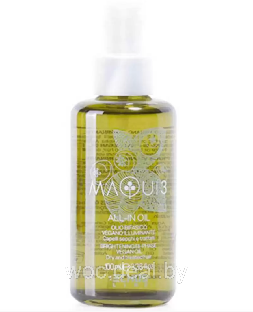 Echosline Натуральное двухфазное масло для сияния сухих и истощенных волос Maqui 3 100 мл - фото 1 - id-p167432717
