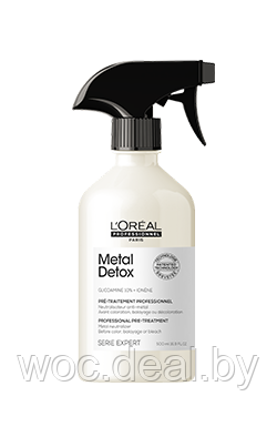 L'Oreal Спрей для нейтрализации металла для волос Мetal Detox Serie Expert L'Oreal Professionel, 500 мл - фото 1 - id-p167433823