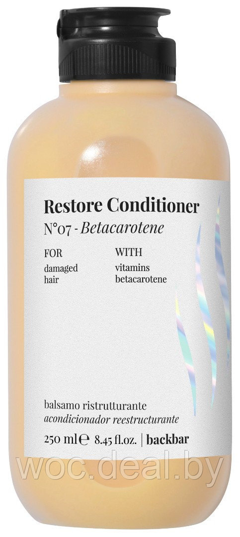 FarmaVita Кондиционер для восстановления поврежденных волос Restore Conditioner #07 Backbar, 250 мл - фото 1 - id-p167432858
