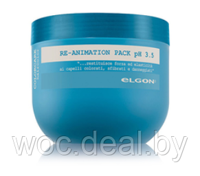 Elgon Маска восстанавливающая для окрашенных и осветленных волос Re-Animation, 500 мл - фото 1 - id-p167432884