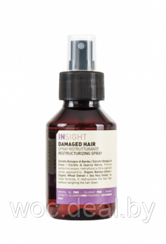 Insight Спрей для поврежденных волос Restructurizing Spray Damaged Hair 100 мл - фото 1 - id-p167433963
