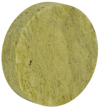 WKRET-MET Заглушка из минеральной ваты 67мм х 17мм, желтая, EDMW (упак/100шт), фото 2