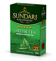 Чай зеленый листовой Сундари Gun Powder 1Sundari Premium Tea, пр-во Шри-Ланка 100 г