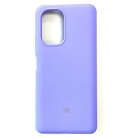 Силиконовый чехол Silicone Case лавандовый для Xiaomi Poco F3