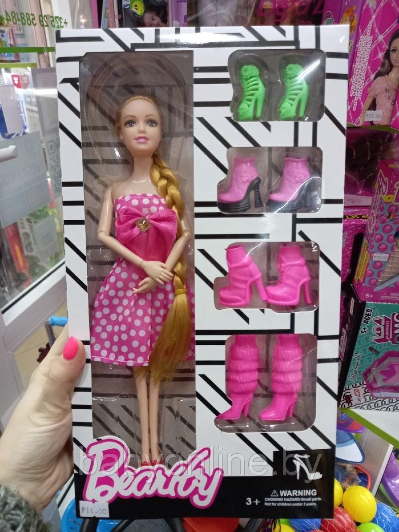 Кукла Барби в наборе с обувью арт 031B - фото 1 - id-p167447383