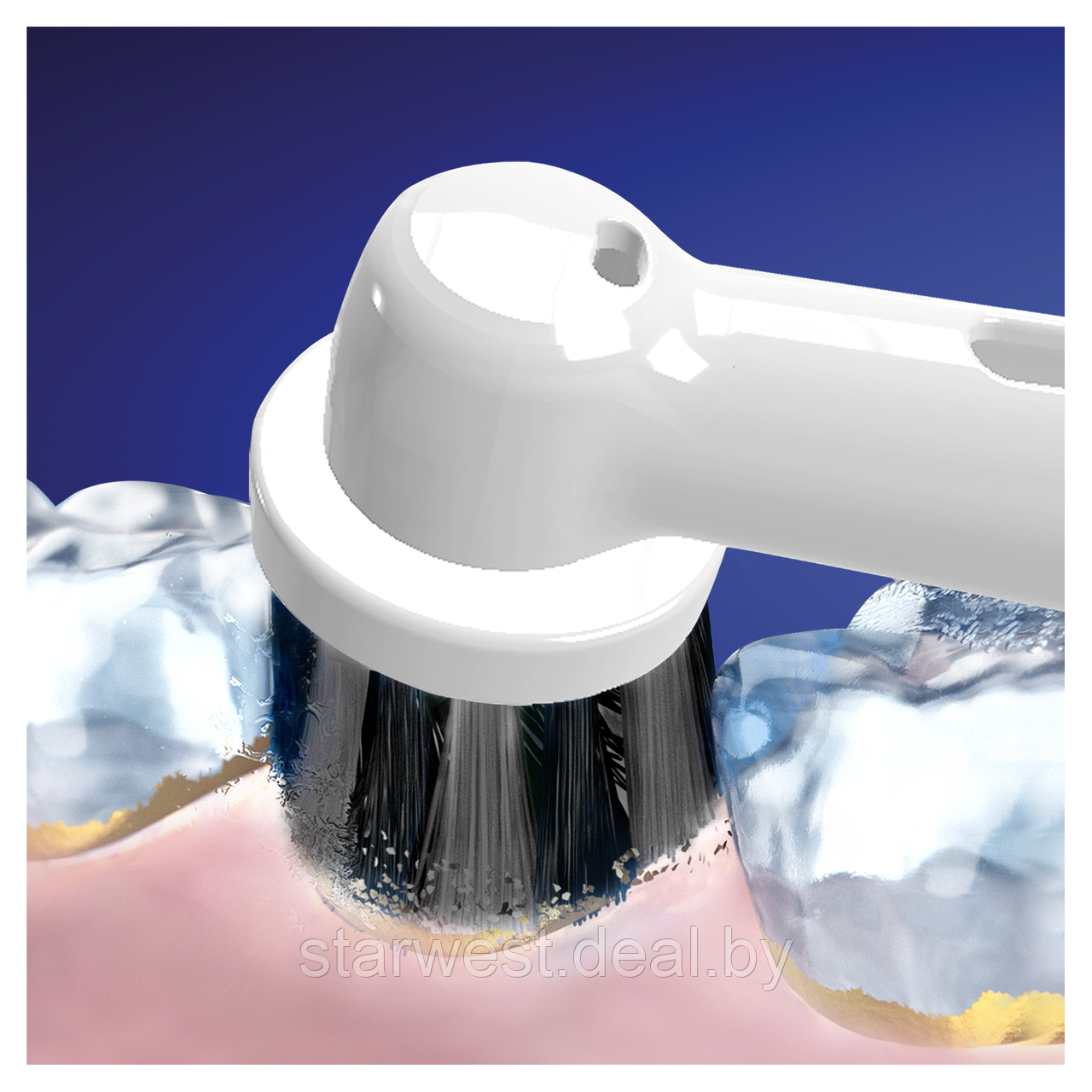 Oral-B Braun Pure Clean 1 шт. Насадка для электрических зубных щеток EB20CH - фото 2 - id-p167447446