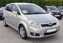 Чехлы на сидения Toyota Corolla Verso E121 2001-2007