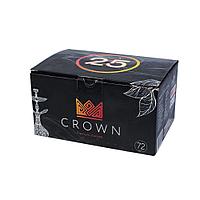 Crown уголь для кальяна 25 размер