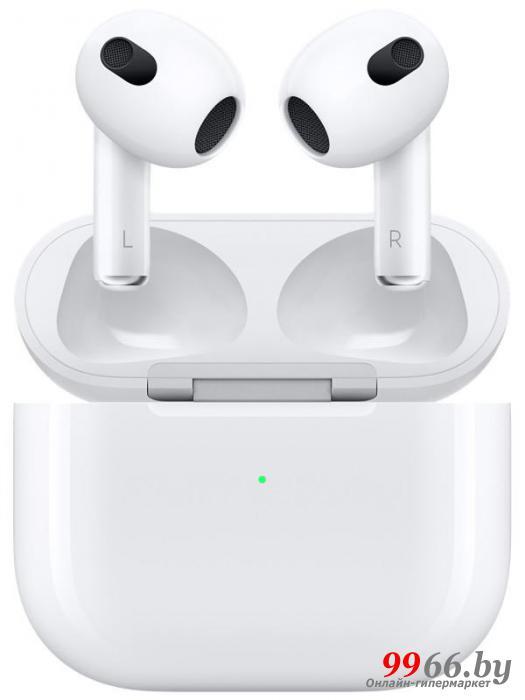 Наушники APPLE AirPods (ver3) MME73RU/A