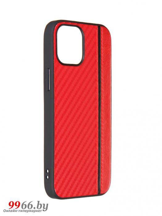 Чехол G-Case для APPLE iPhone 13 Mini Carbon Red GG-1519 - фото 1 - id-p167079094