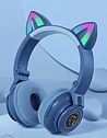 Детские наушники Cat Ear 1234 беспроводные со светящимися ушками Wireless Headphones, фото 2