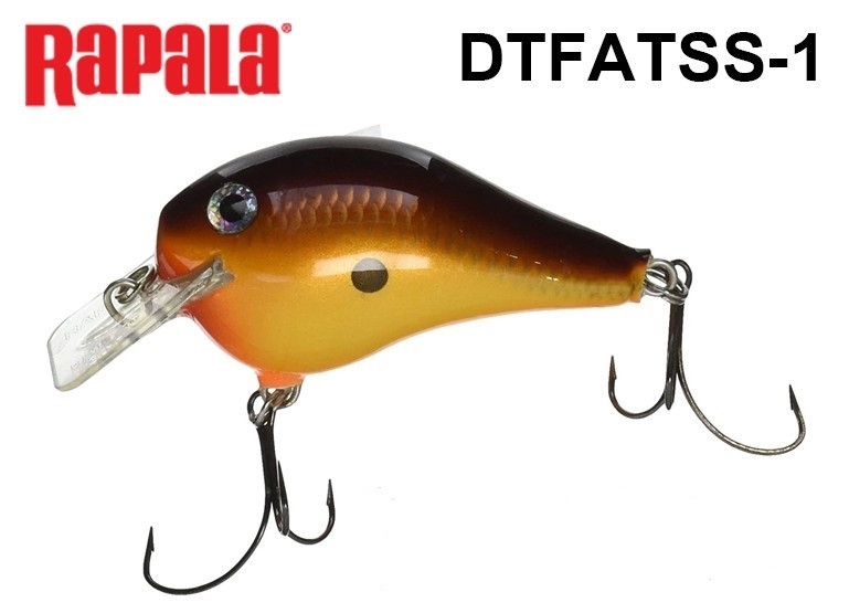 Воблер Rapala DTFATSS01 цвет CW.