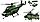 6809 Конструктор QiHui Technic "Военный вертолет 2в1", 335 деталей, аналог Лего Техник, фото 6