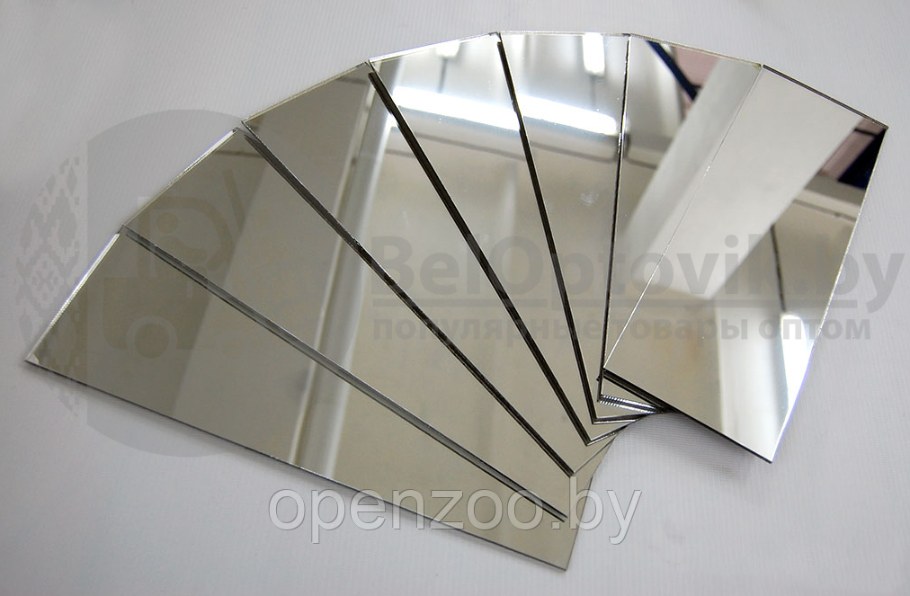 Зеркальный гибкий ПВХ пластик (небьющееся зеркало) , закругленные углы. Зеркальные пластиковые панели - фото 7 - id-p167460539