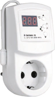 Комнатный терморегулятор в розетку terneo rz - фото 1 - id-p167461480