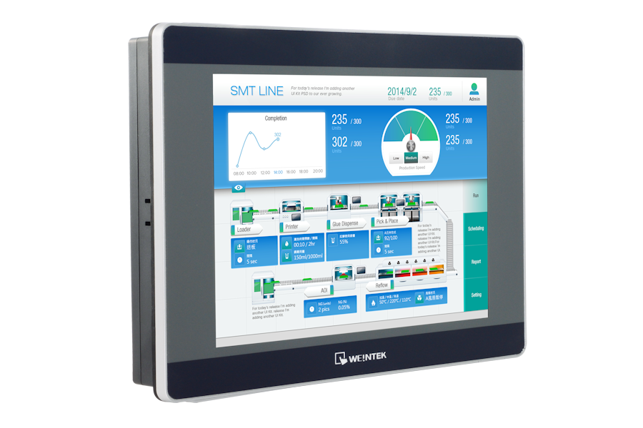 Панель оператора Weintek cMT2078X – выгодно купить в Минске.