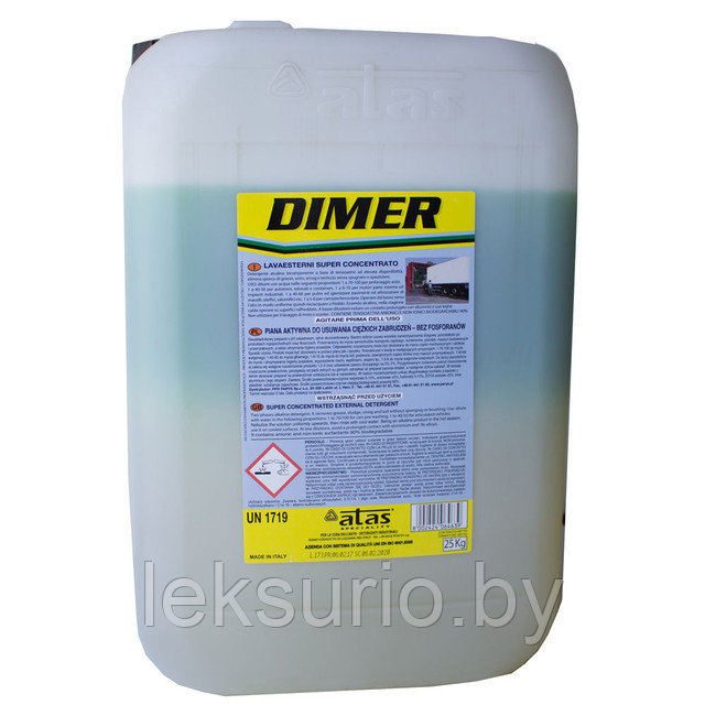 ATAS Dimer 25 кг средство для бесконтактной мойки автомобиля - фото 1 - id-p167484525