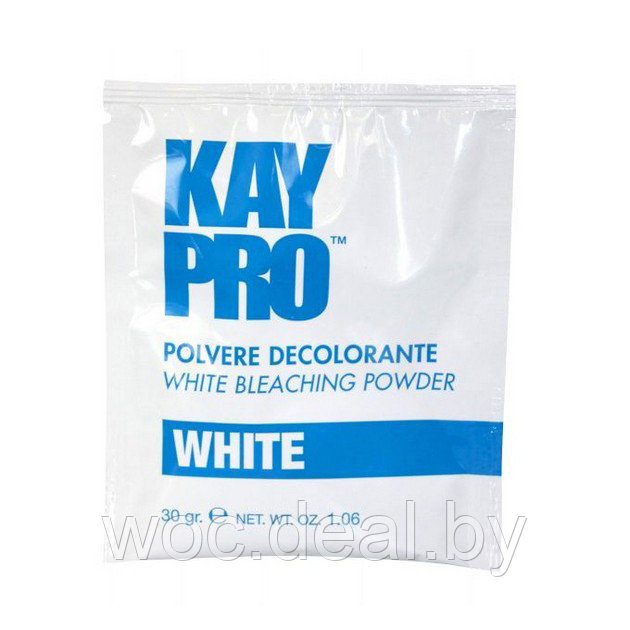 KayPro Обесцвечивающий порошок White Bleaching Powder, 30 гр - фото 1 - id-p167478146