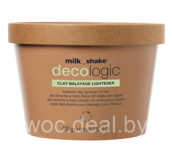 Z One Concept Milk Shake Осветляющая белая глина на 4 уровня Decologic 400 гр - фото 1 - id-p167479980