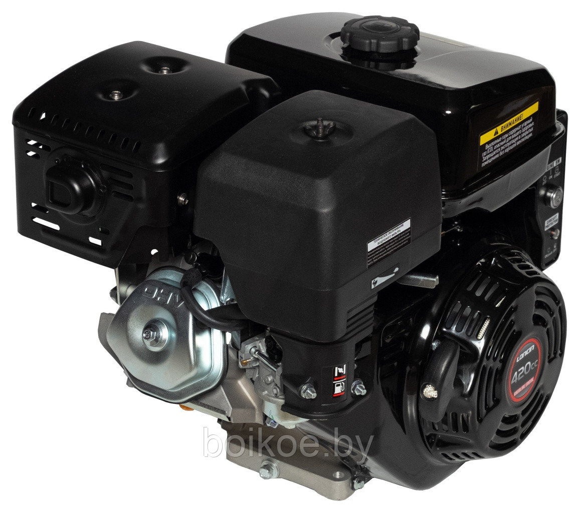 Двигатель Loncin G420FD D25 (15 л.с., шпонка 25 мм, электростартер) - фото 2 - id-p167486350